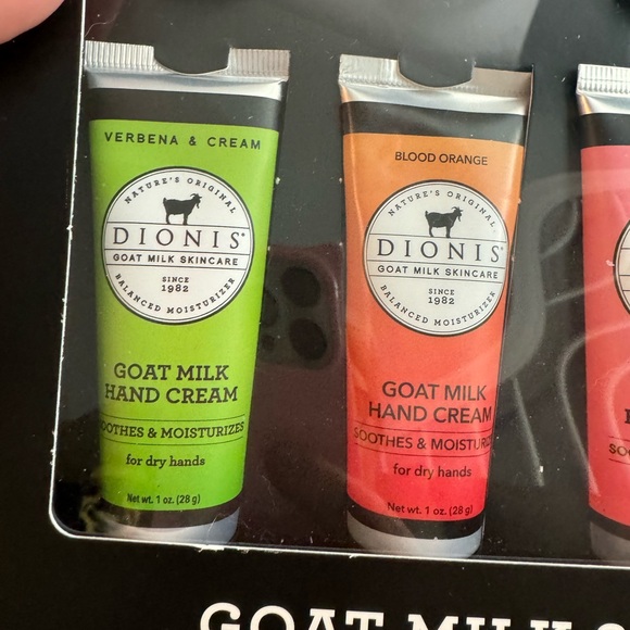 Dionis goat milk hand cream set of 8 - Picture 5 of 8
